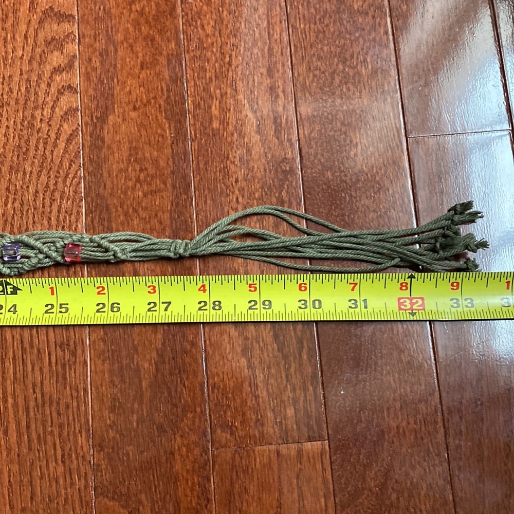 Pretty Beaded Rope Belt - Picture 6 of 9
